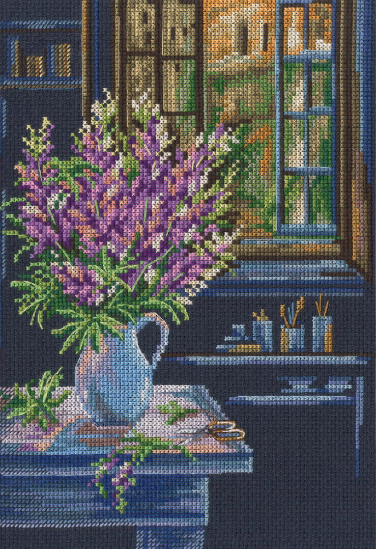 Kit de point de croix "Dans l'instant" - RTO M979