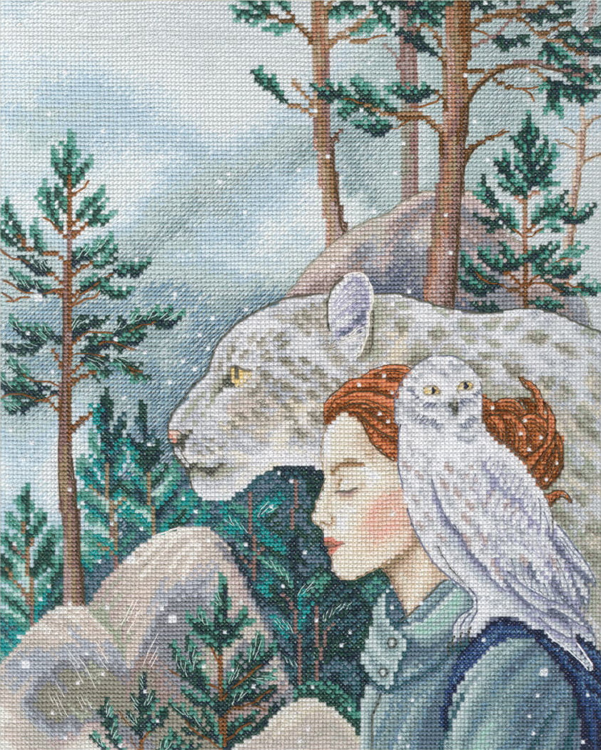 Kit de point de croix "Trois d'entre nous" - RTO M981