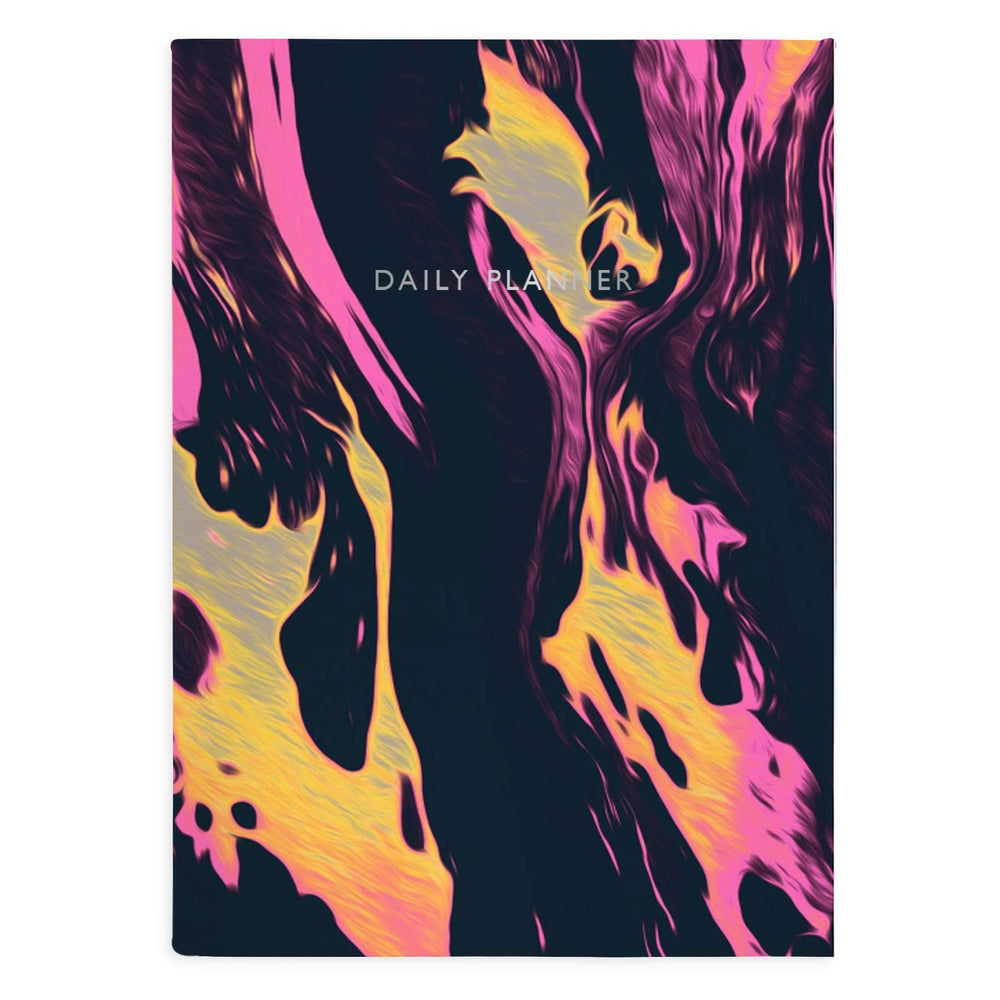 Agenda journalier marbré ultra rose - Ohh Deer