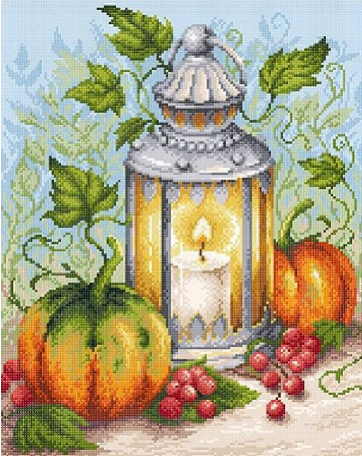 Flame of the fall. Brill Art MC-011. Kit de Punto Diamante