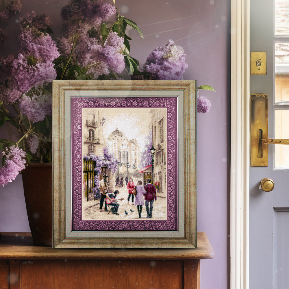 Street Musicians – Kit de Punto de Cruz Magic Needle 250-332