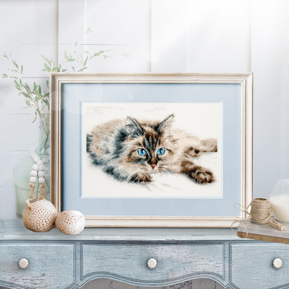 Fluffy Happiness – Kit de Punto de Cruz Magic Needle 260-170