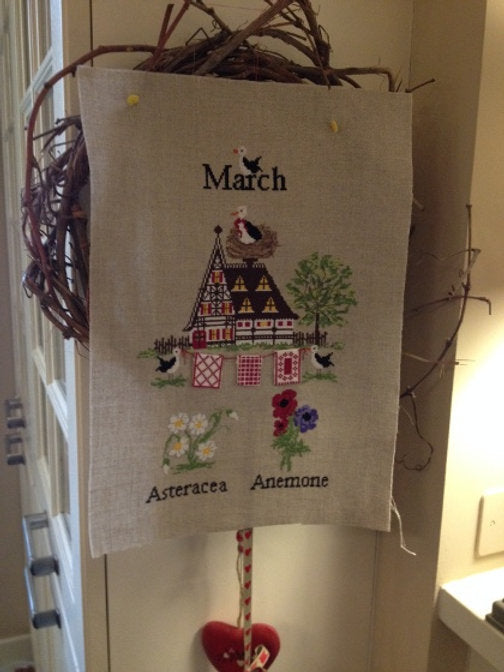 March - Lilli Violette - Cross Stitch Chart