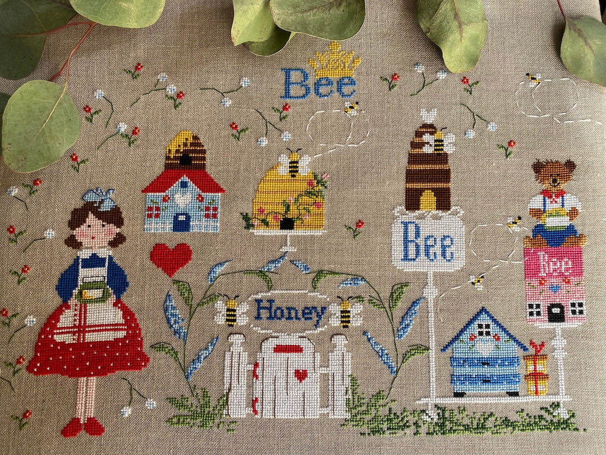 My beloved garden - Lilli Violette - Cross stitch chart