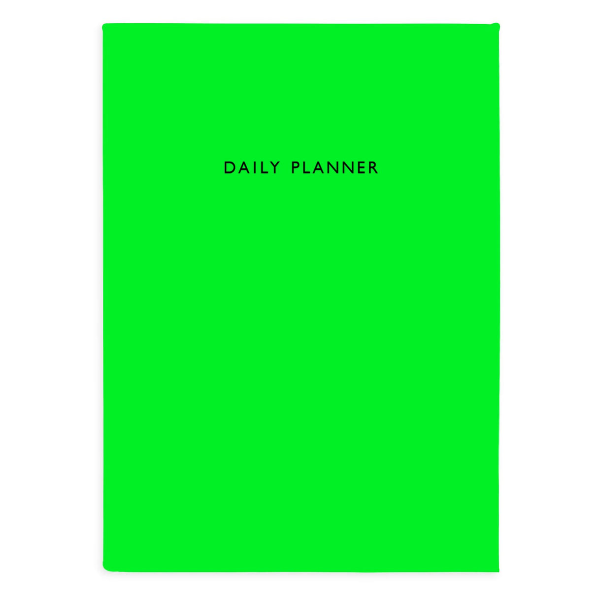 Agenda quotidien vert fluo - Ohh Deer Agenda