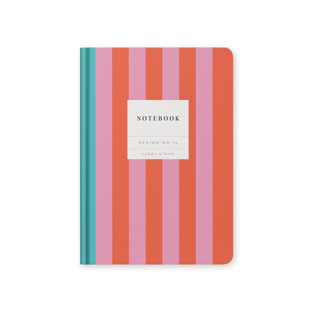 Cuaderno Design No.14 Candy Stripe Kaleido de Tapa Dura (A5)(10586)