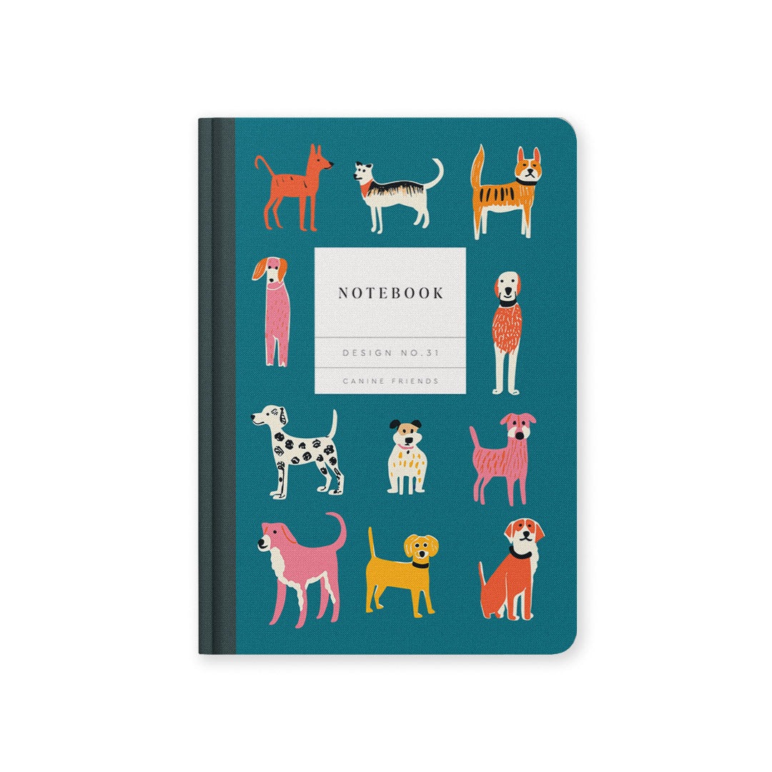 Cuaderno Design No.31 Canine Friends Kaleido de Tapa Dura (A5)(10603)