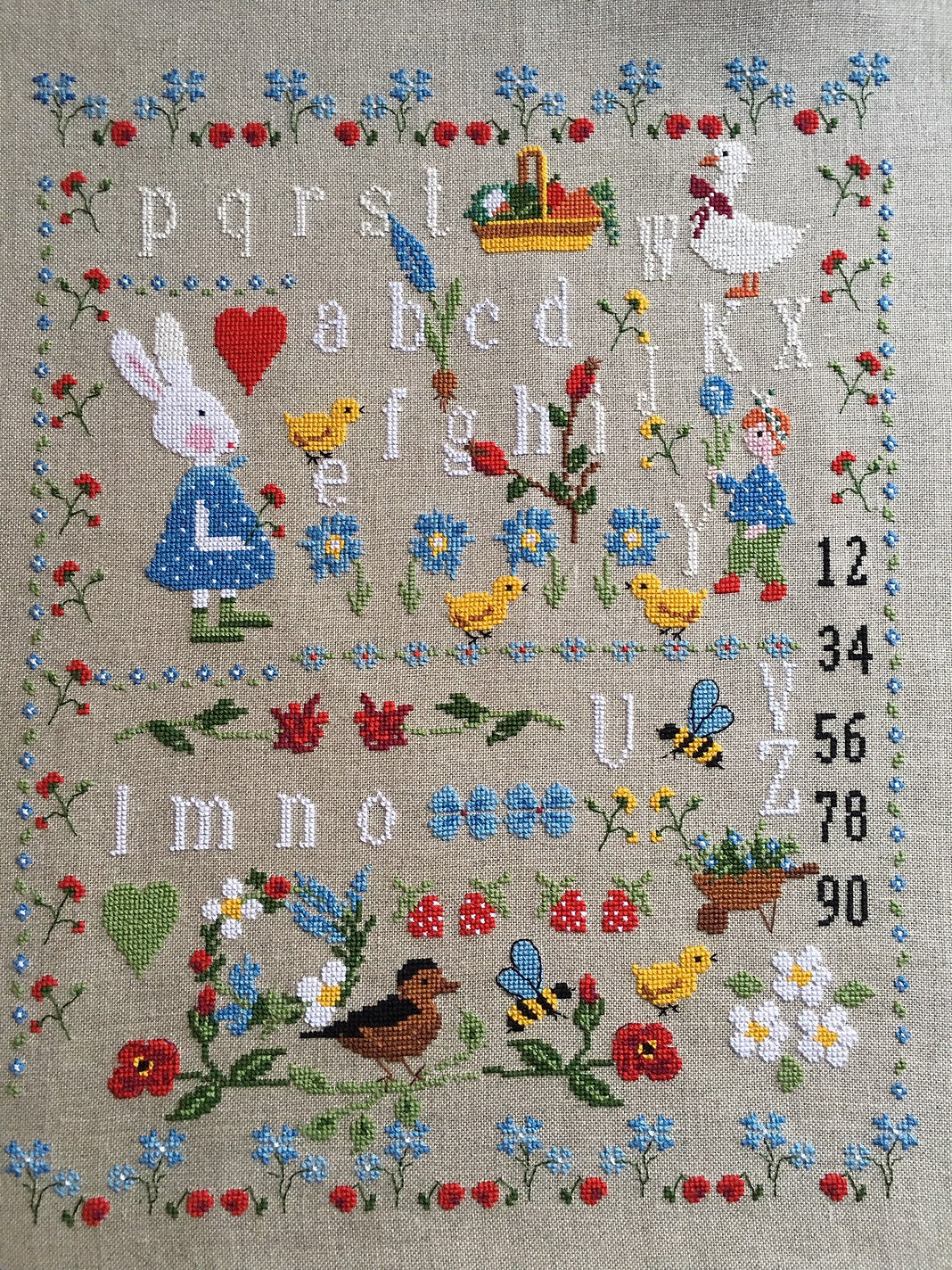 Orti e Giardini - Lilli Violette - Cross Stitch Chart