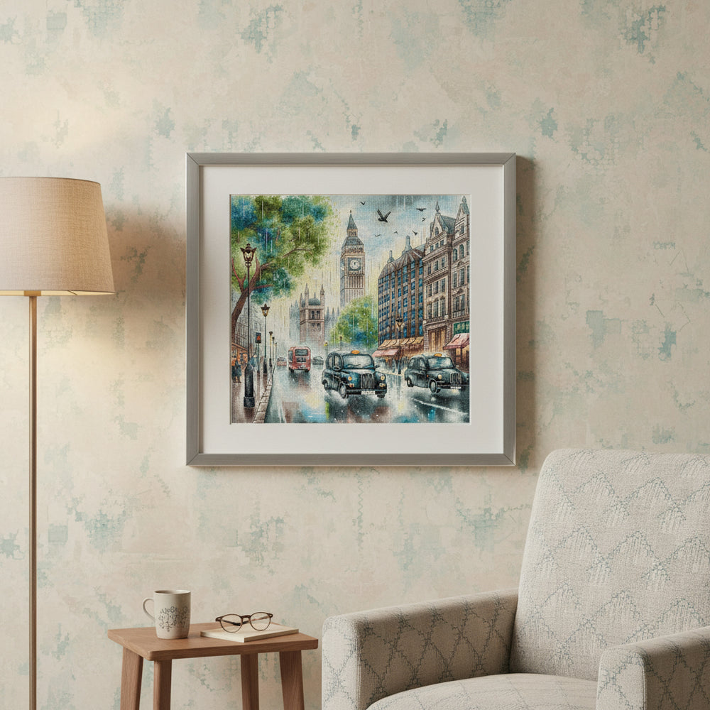 AVA "London" Cross Stitch Kit - P055