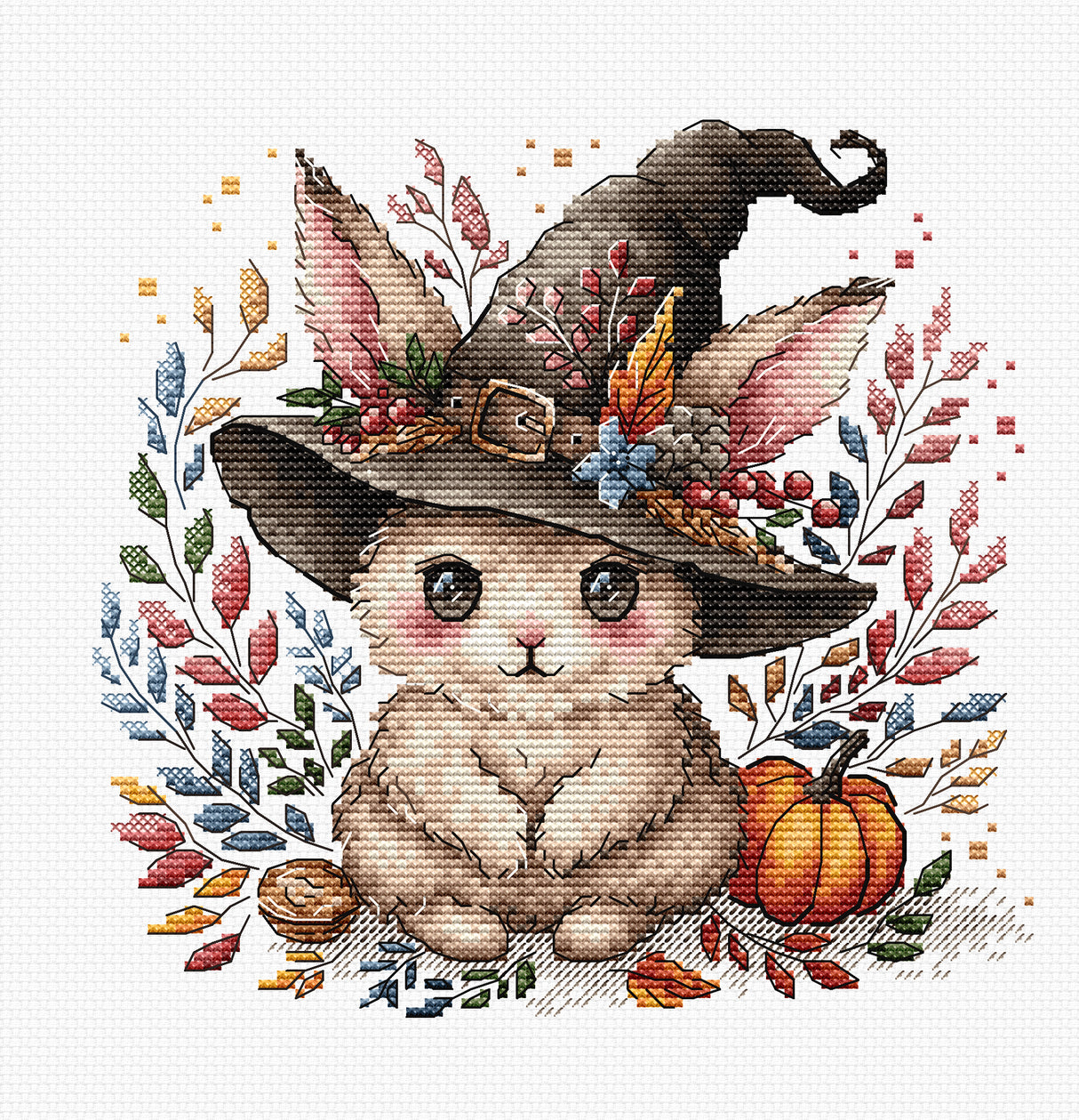 Kit de point de croix - "Lapin magique en automne" Punto y Arte (AVA), article P075