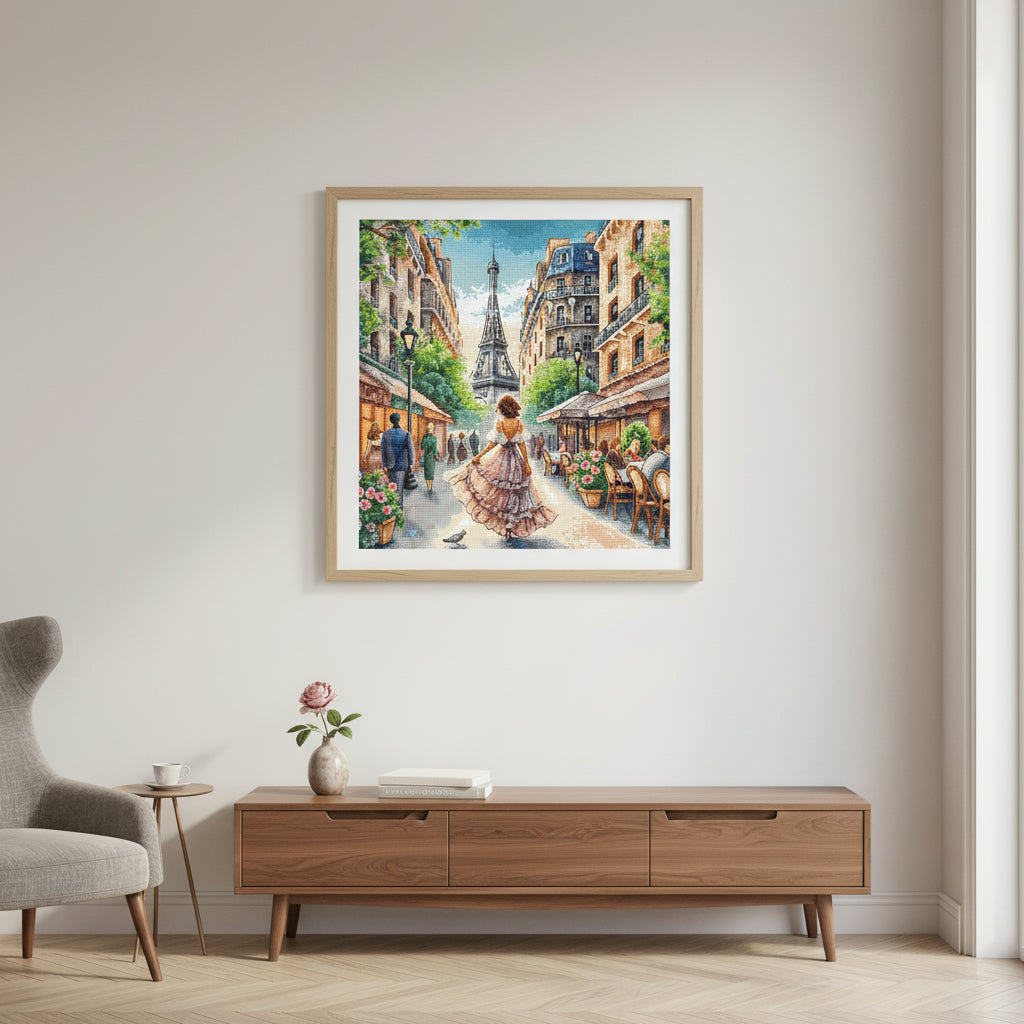 Cross Stitch Kit "From Paris with Love" – AVA P126