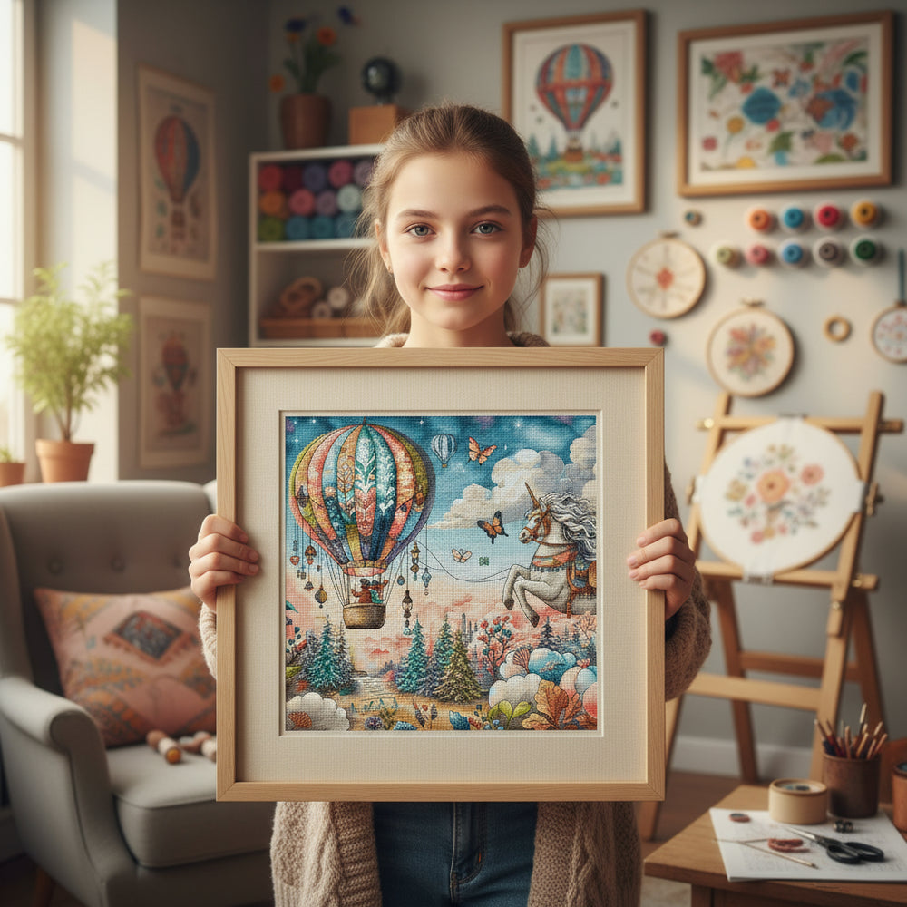 Kit de Punto de Cruz - The World of Dreams AVA P138
