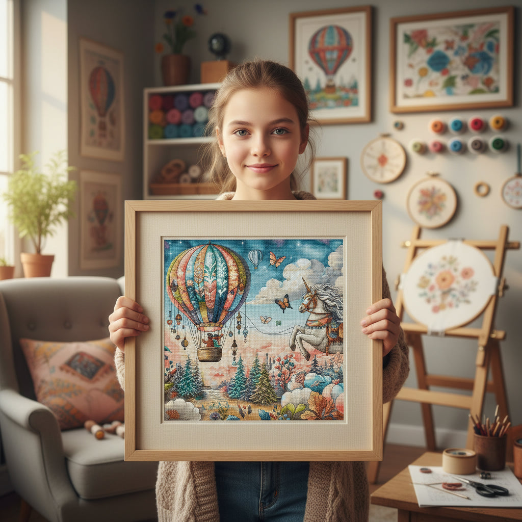 Kit de Punto de Cruz - The World of Dreams AVA P138
