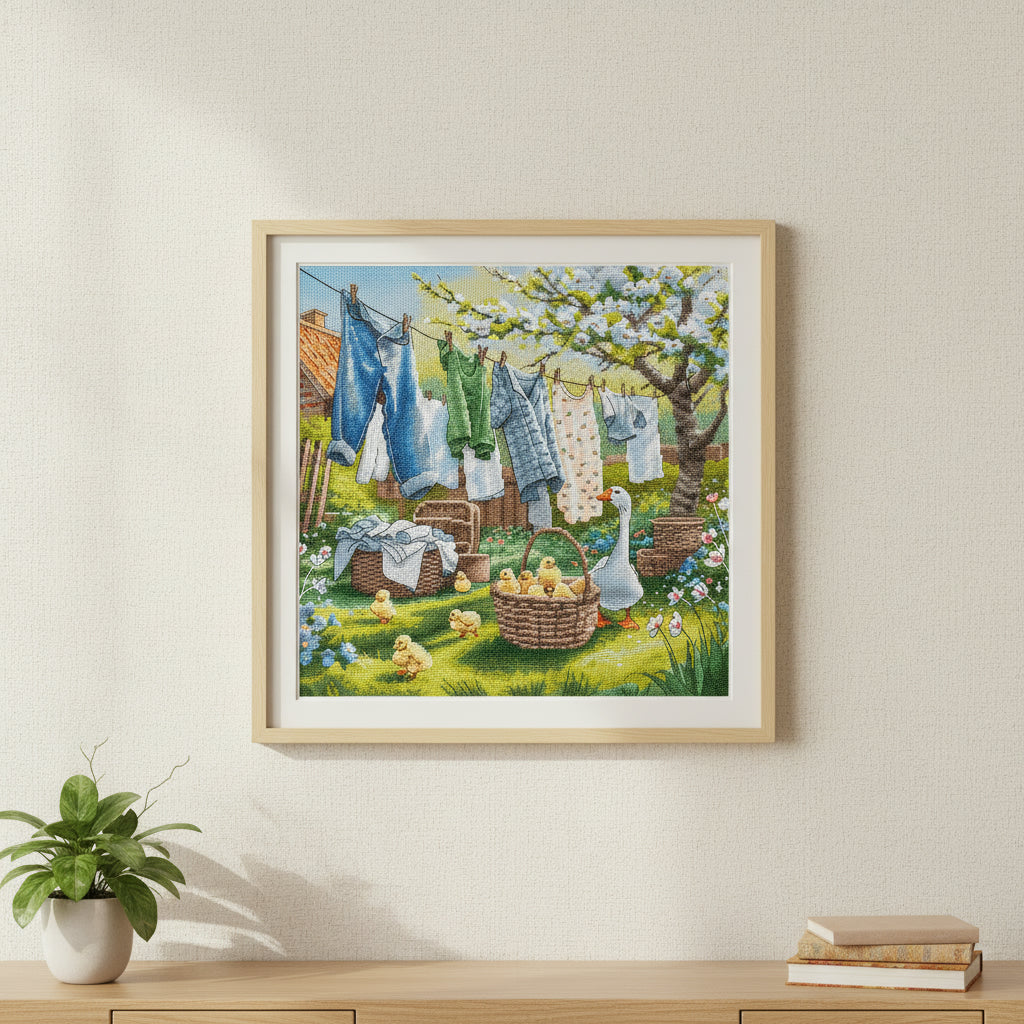 La Primavera - Kit de Punto de Cruz AVA Stitch P159