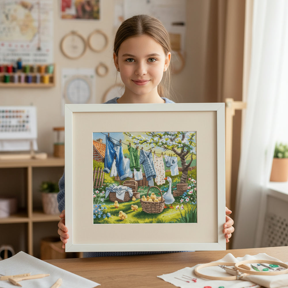 Spring - AVA Cross Stitch Kit P159