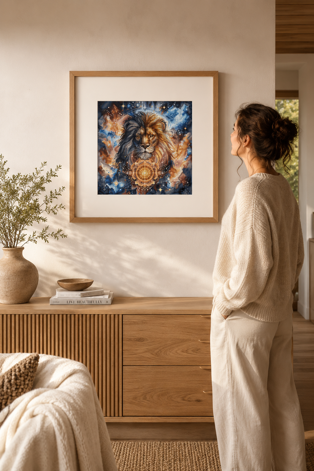 AVA P194 Cross Stitch Kit – Celestial Lion