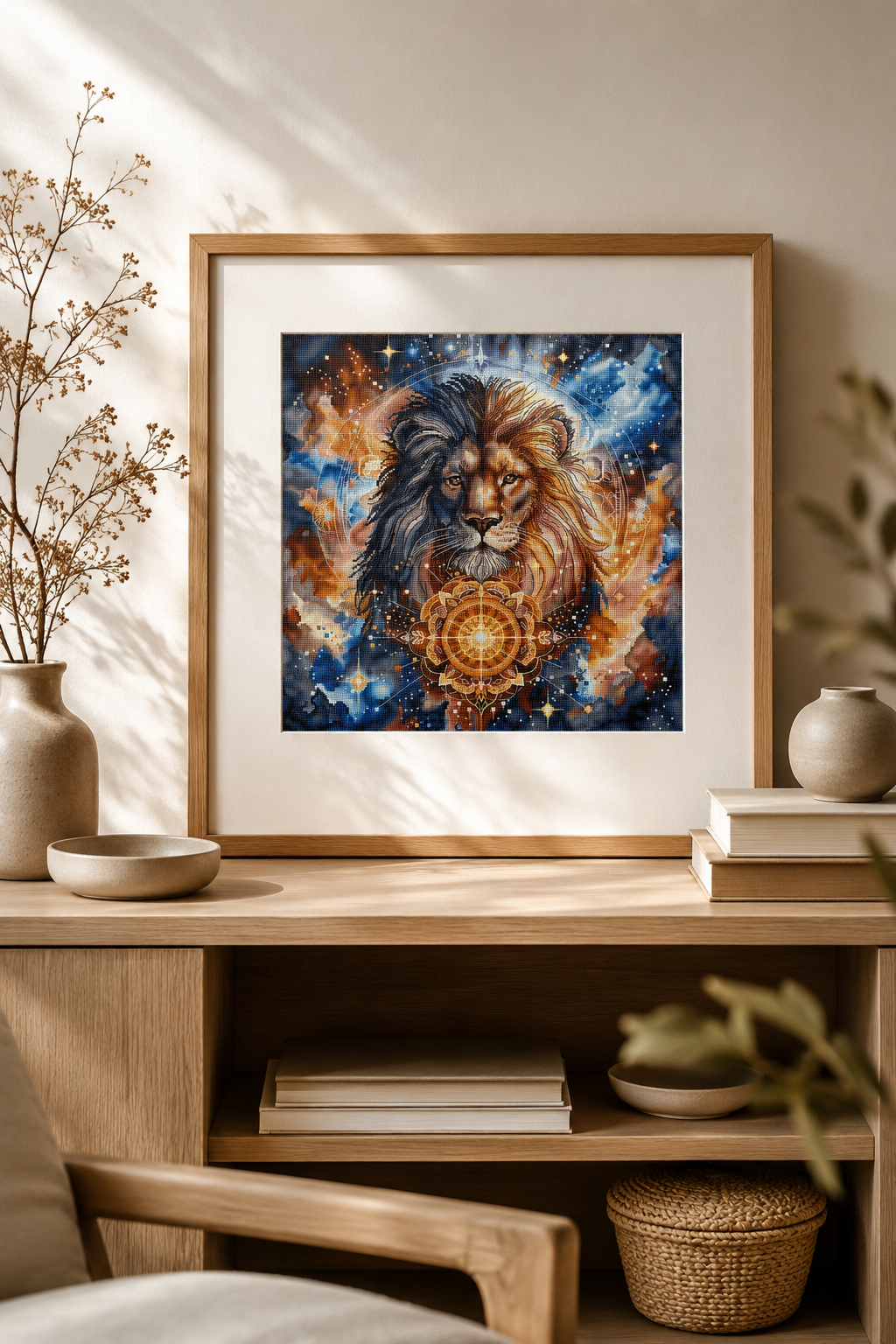 AVA P194 Cross Stitch Kit – Celestial Lion