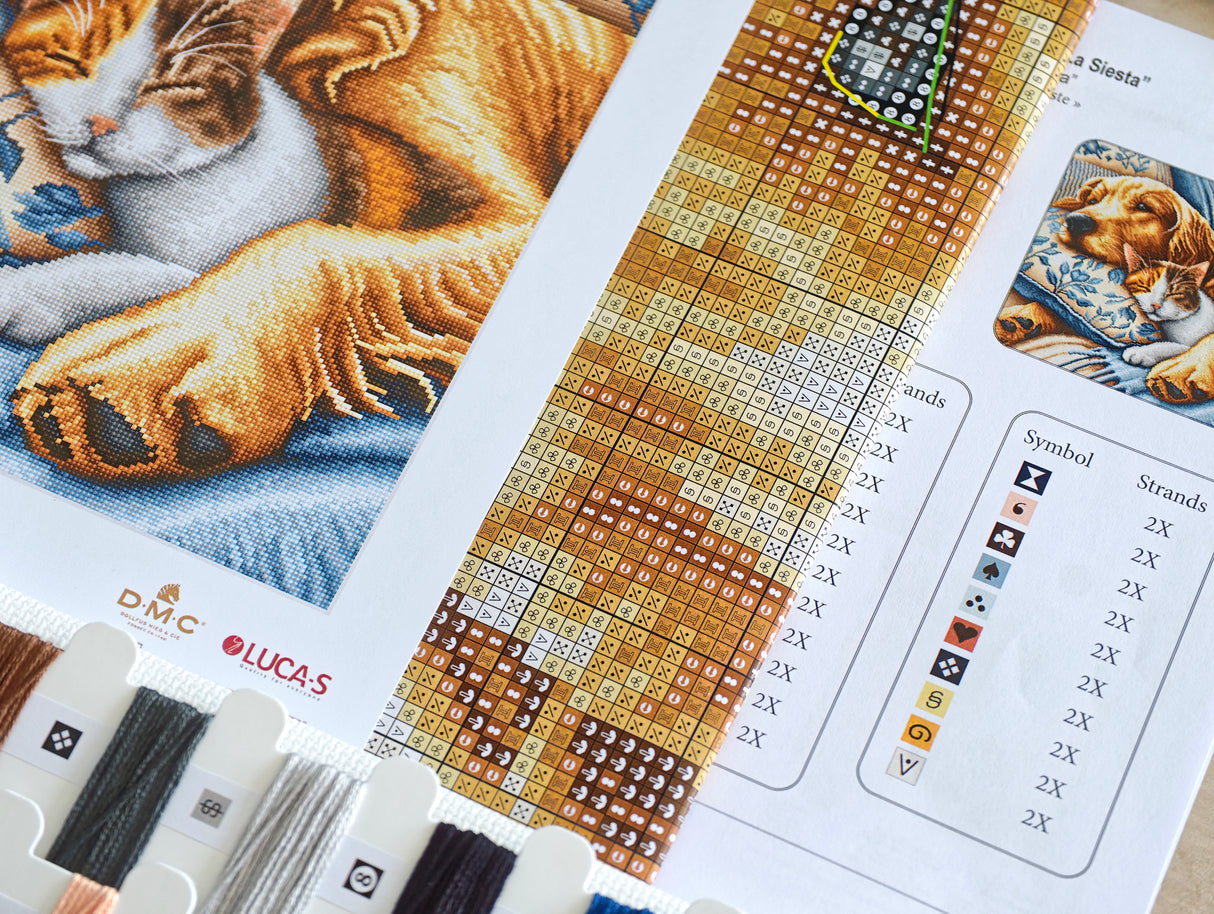 The Nap – AVA Stitch P196 Cross Stitch Kit