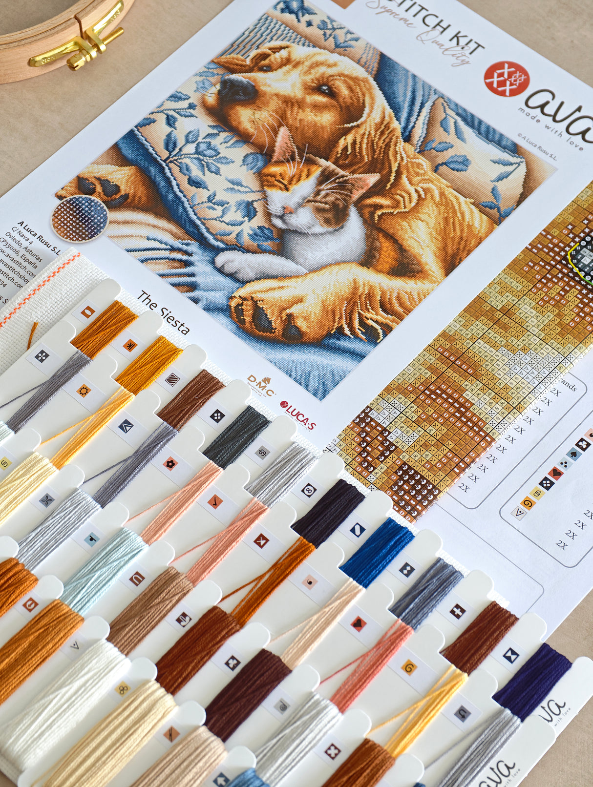 The Nap – AVA Stitch P196 Cross Stitch Kit
