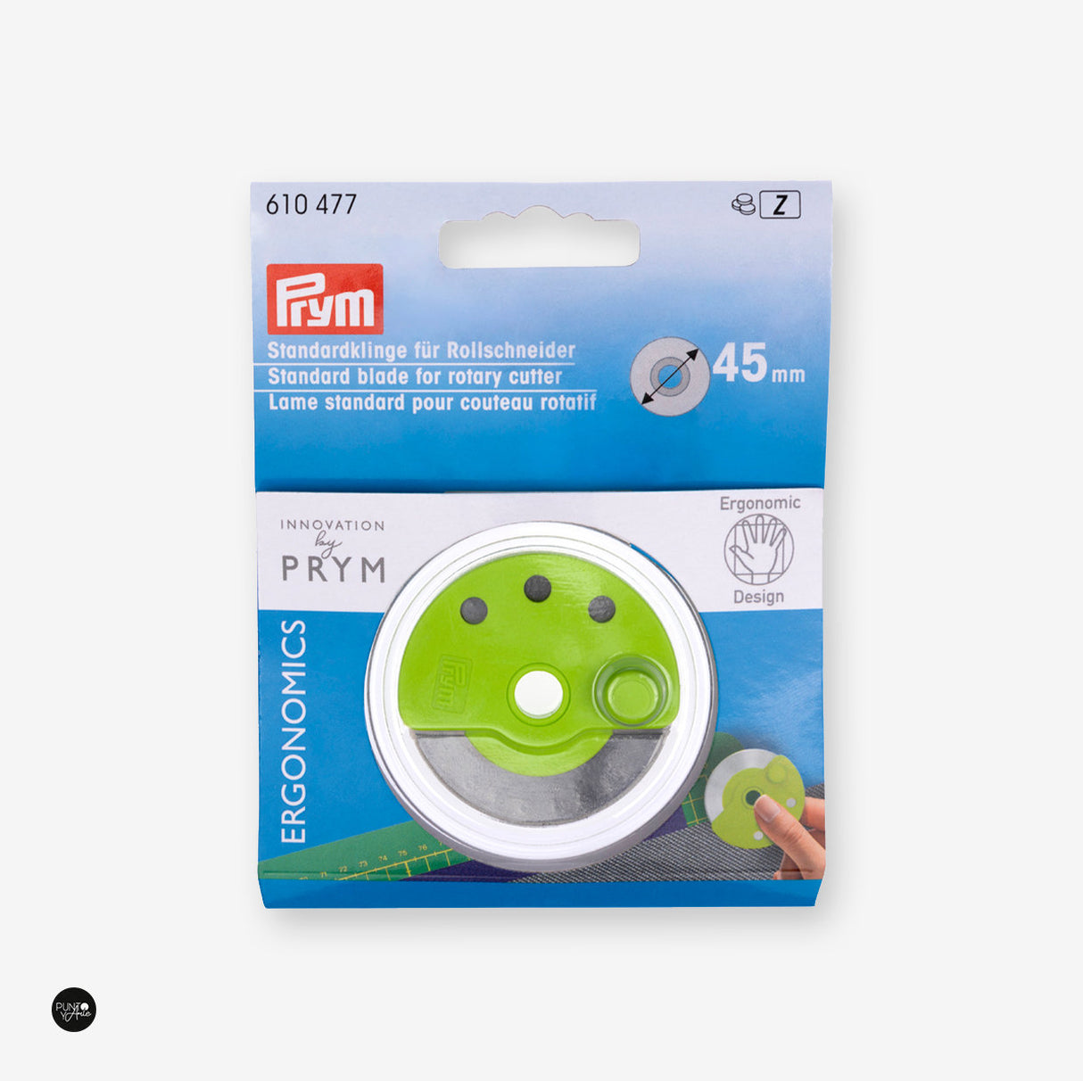 Cuchilla de repuesto estándar para cortador rotativo Prym Ergonomics Ø 45 mm