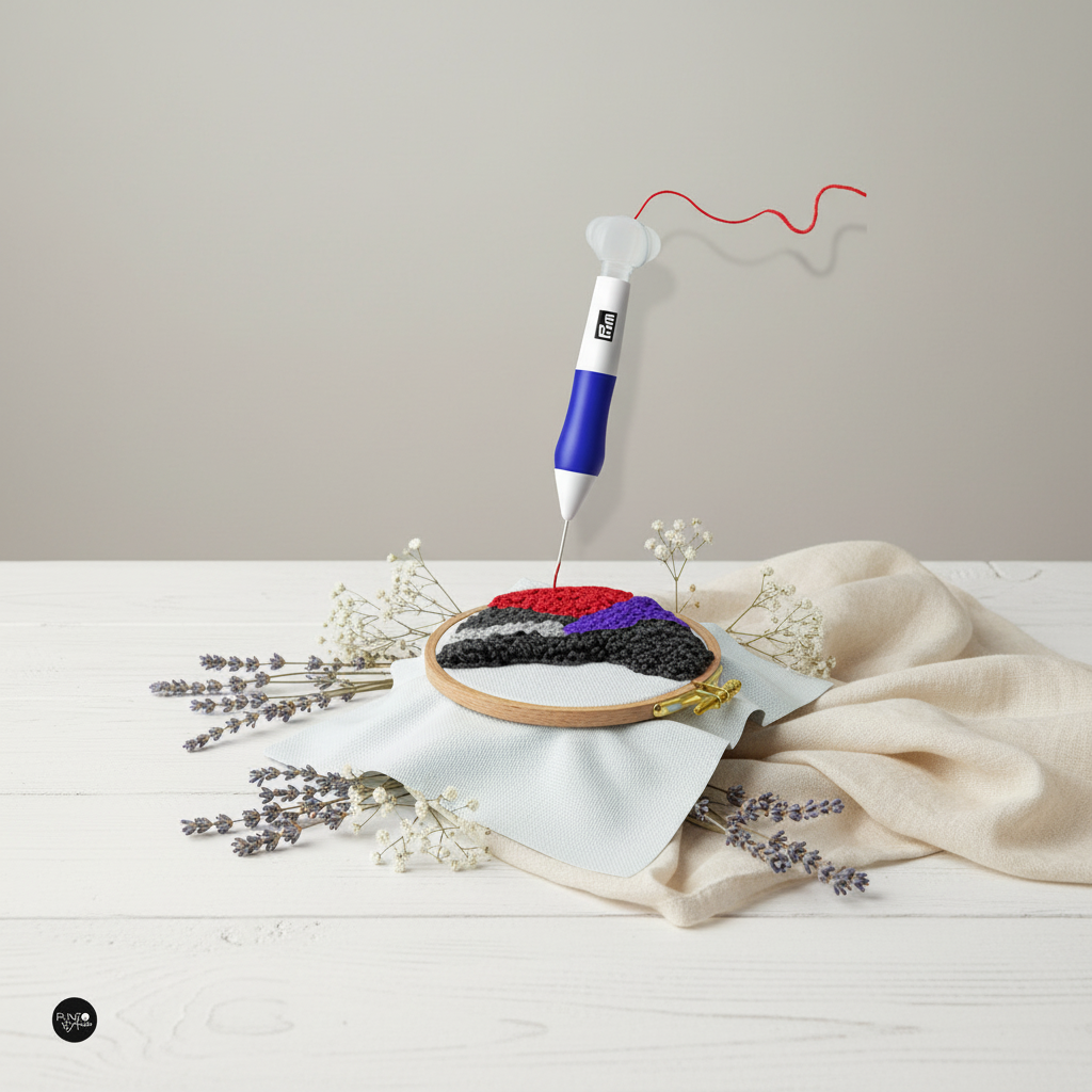 Aiguille à poinçonner Prym pour effet 3D en broderie - Modèle 611708