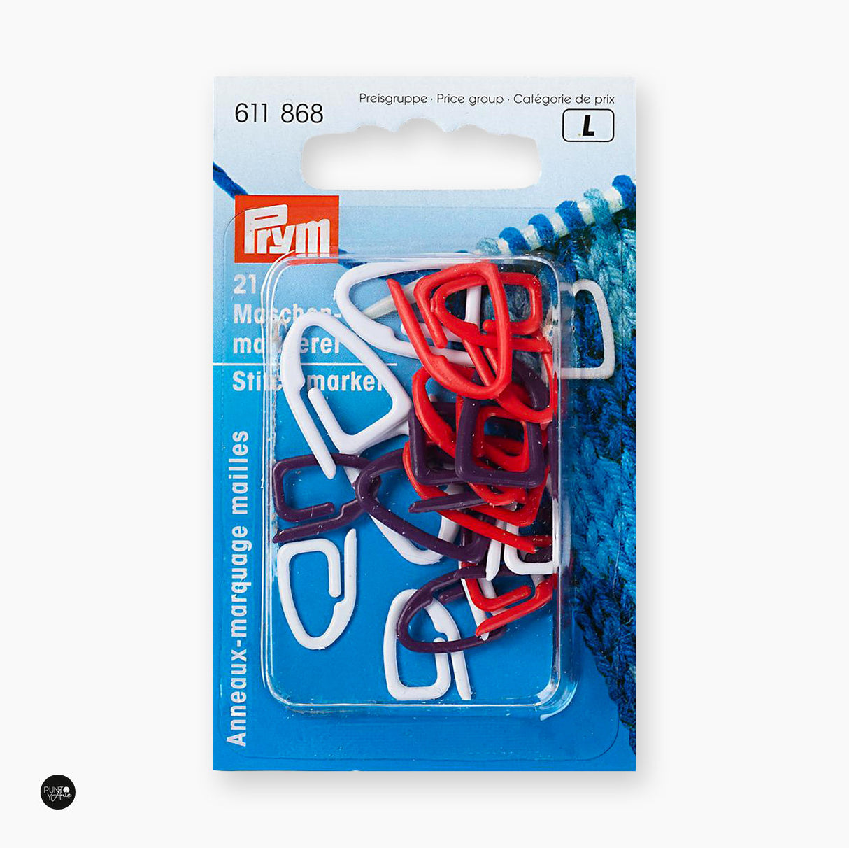 Prym 611868 Assorted Knitting Markers - Essential Tools for Knitting and Crochet