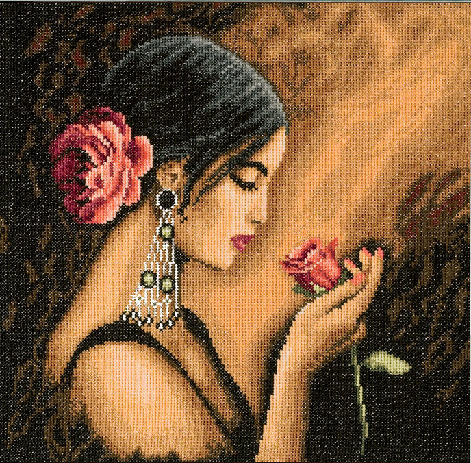 Belleza española - Lanarte - Kit de punto de cruz PN-0008339