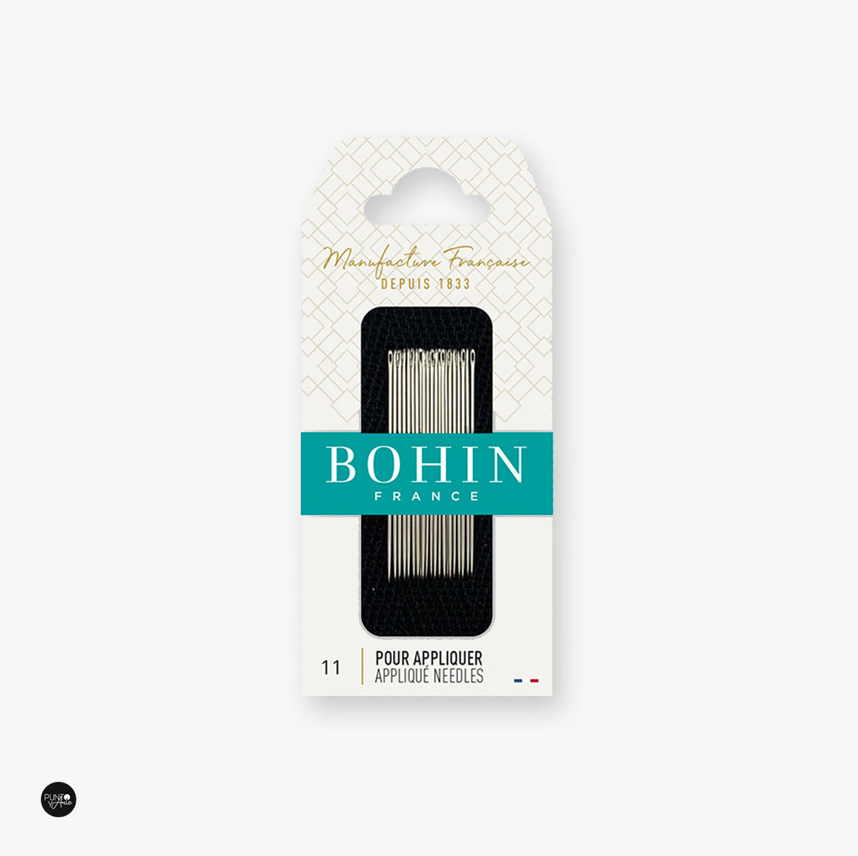 Aiguilles à appliques n°11 pour la couture - BOHIN