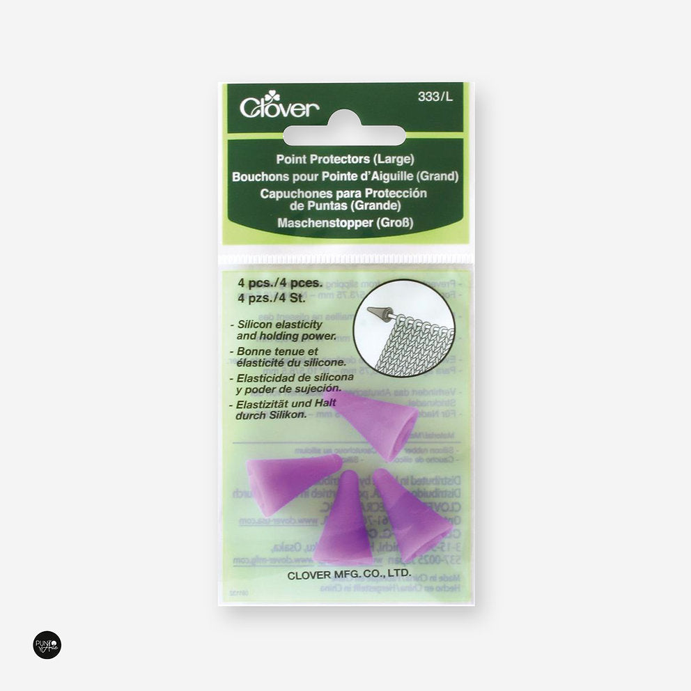 Protectores para agujas de punto. Grandre. Clover 333/L