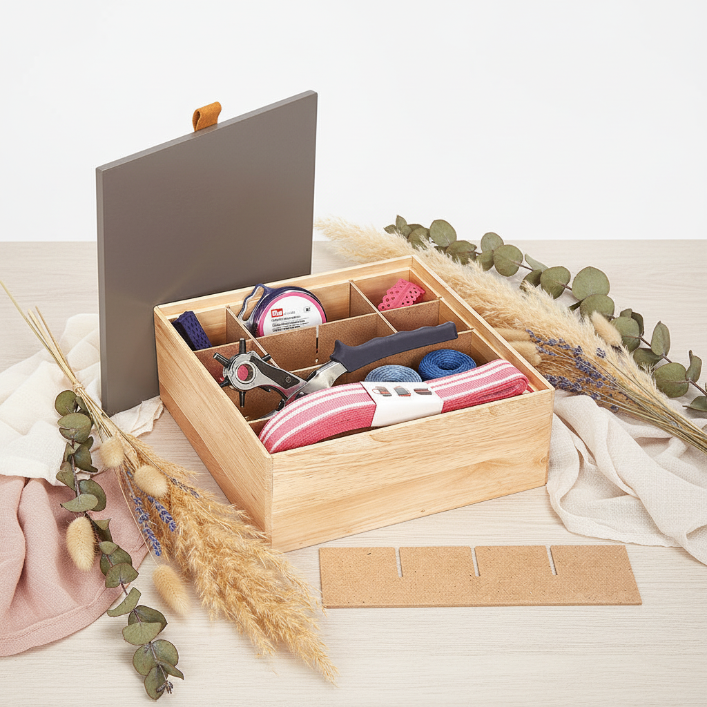 Wooden storage box - Prym - Taupe