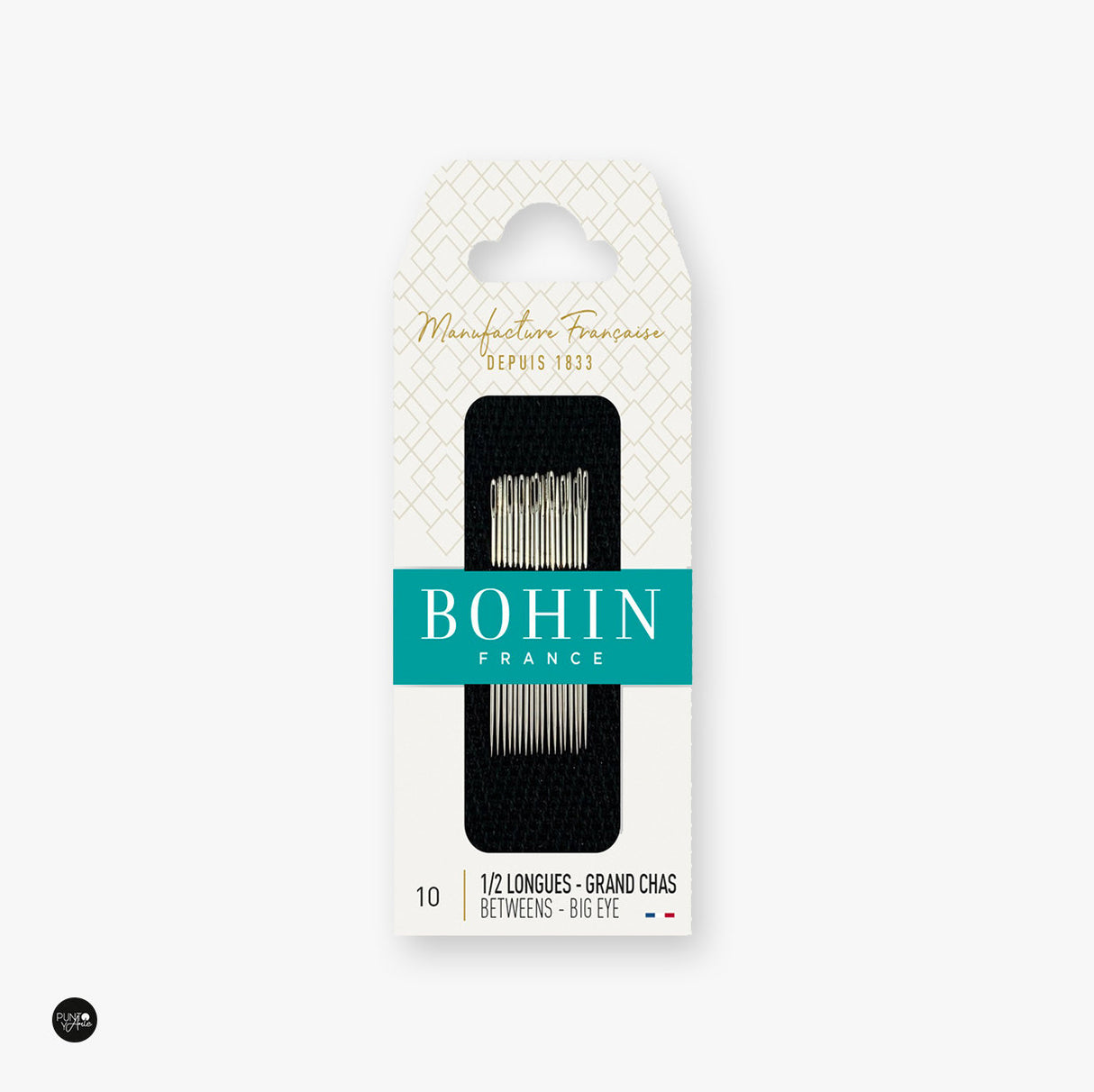 Aiguilles longues pour appliques n°10 à coudre - BOHIN