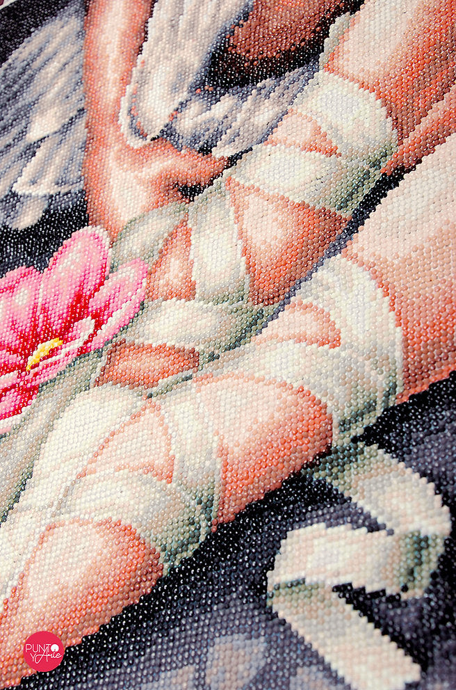 My little ballerina shoes - Lanarte - Kit Punto Diamante PN-0188131