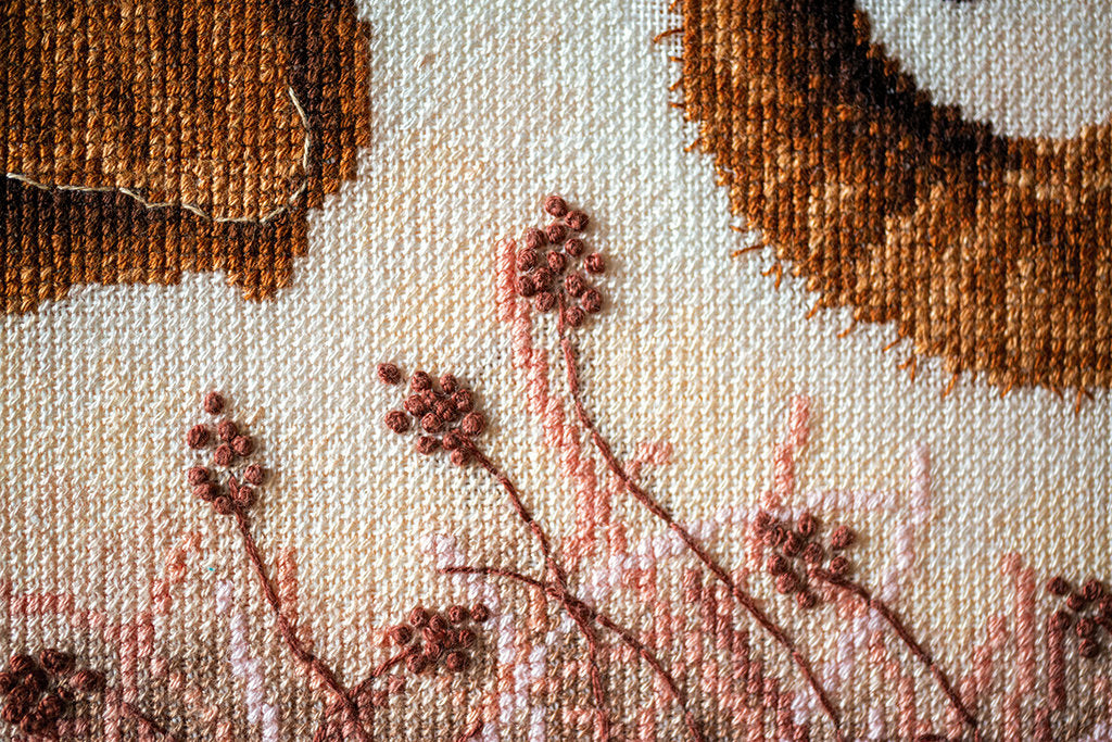 Un cri d'éléphant - Lanarte - Kit de point de croix PN-0194787