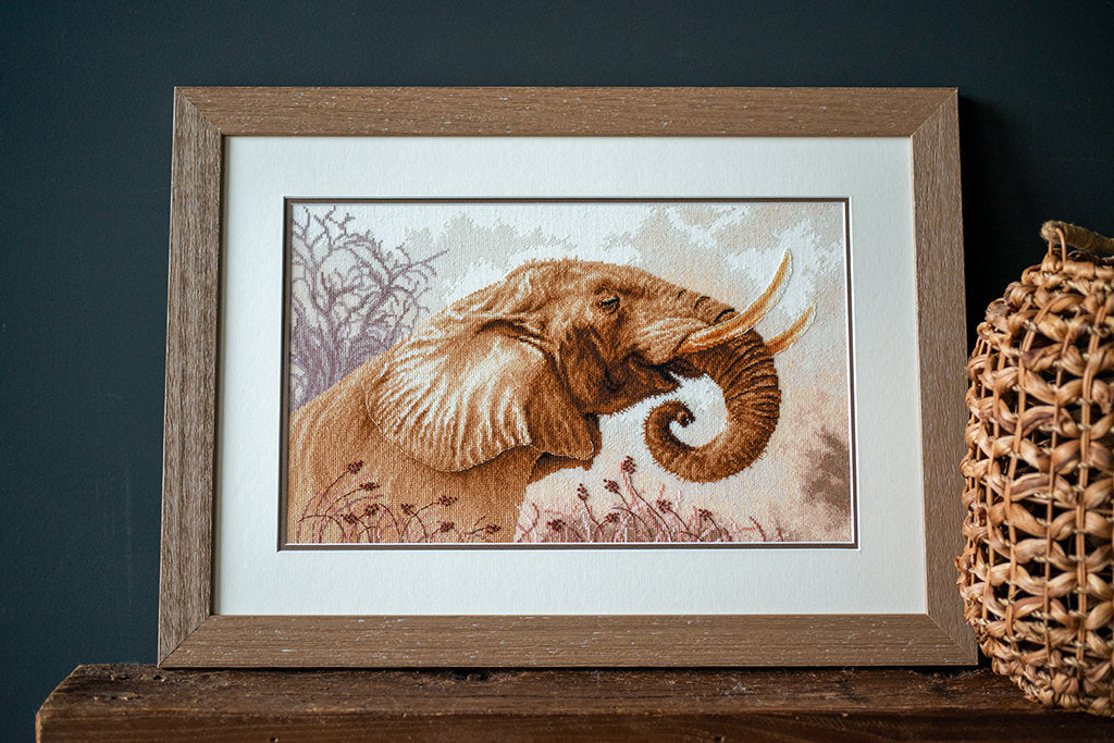 Un cri d'éléphant - Lanarte - Kit de point de croix PN-0194787