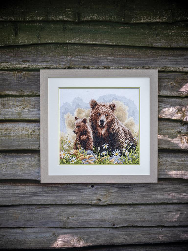 Bears in the woods - Lanarte - Kit de punto de cruz PN-0194788