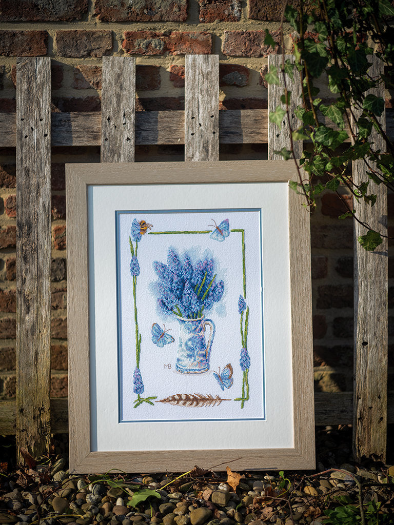 Blue grapes - Lanarte - Kit de punto de cruz PN-0194854