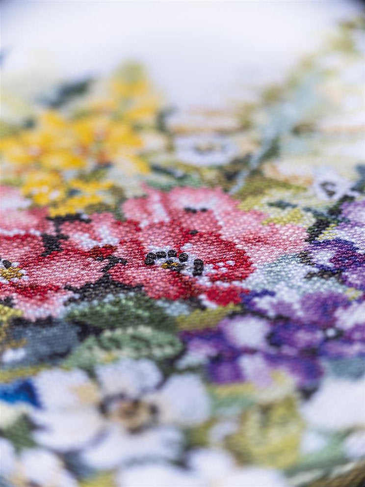 Flower explosion - Lanarte -  Kit de punto de cruz
