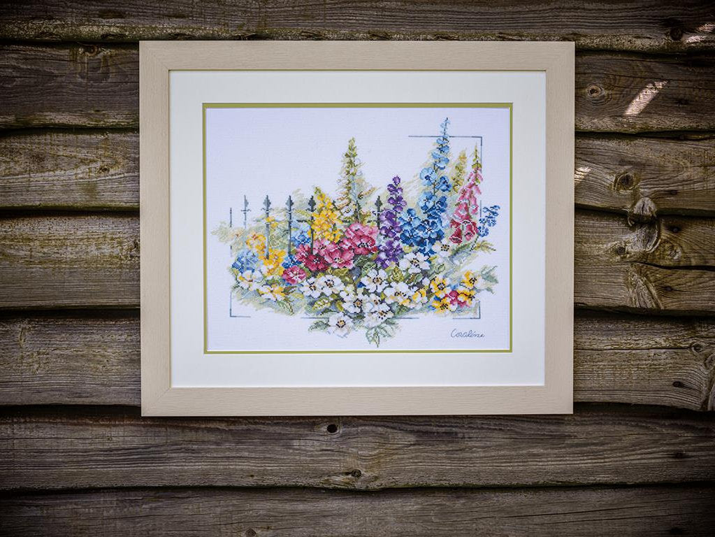 Flower explosion - Lanarte -  Kit de punto de cruz