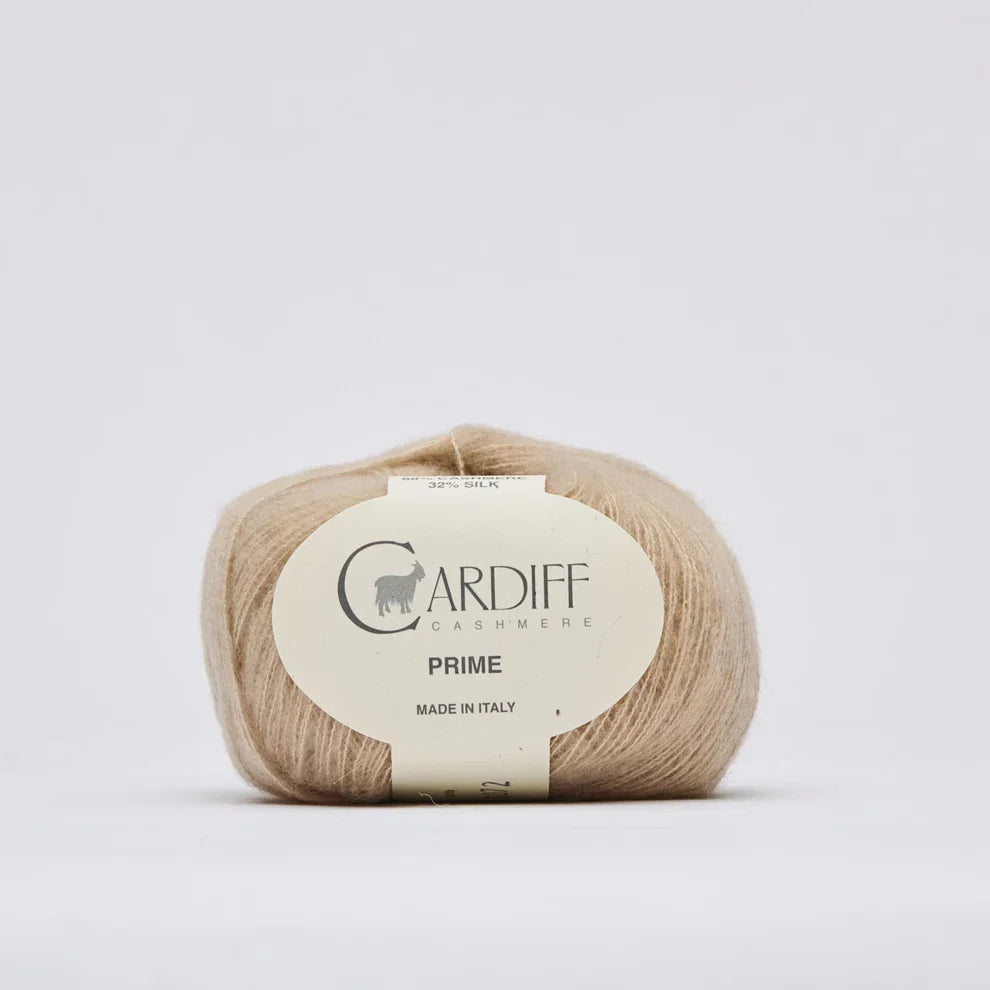 Cardiff Prime - Lana Cepillada de Cachemira y Seda Fina (25 g / 300 m)