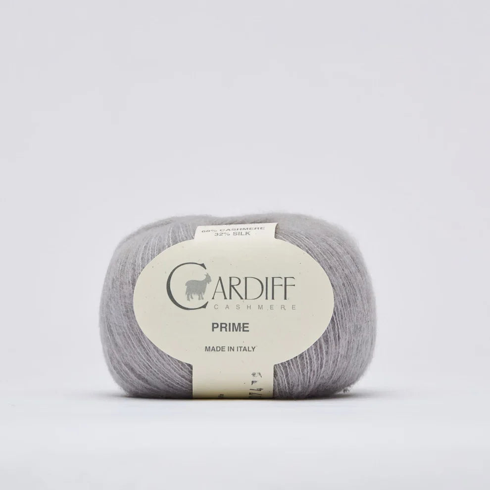 Cardiff Prime - Lana Cepillada de Cachemira y Seda Fina (25 g / 300 m)