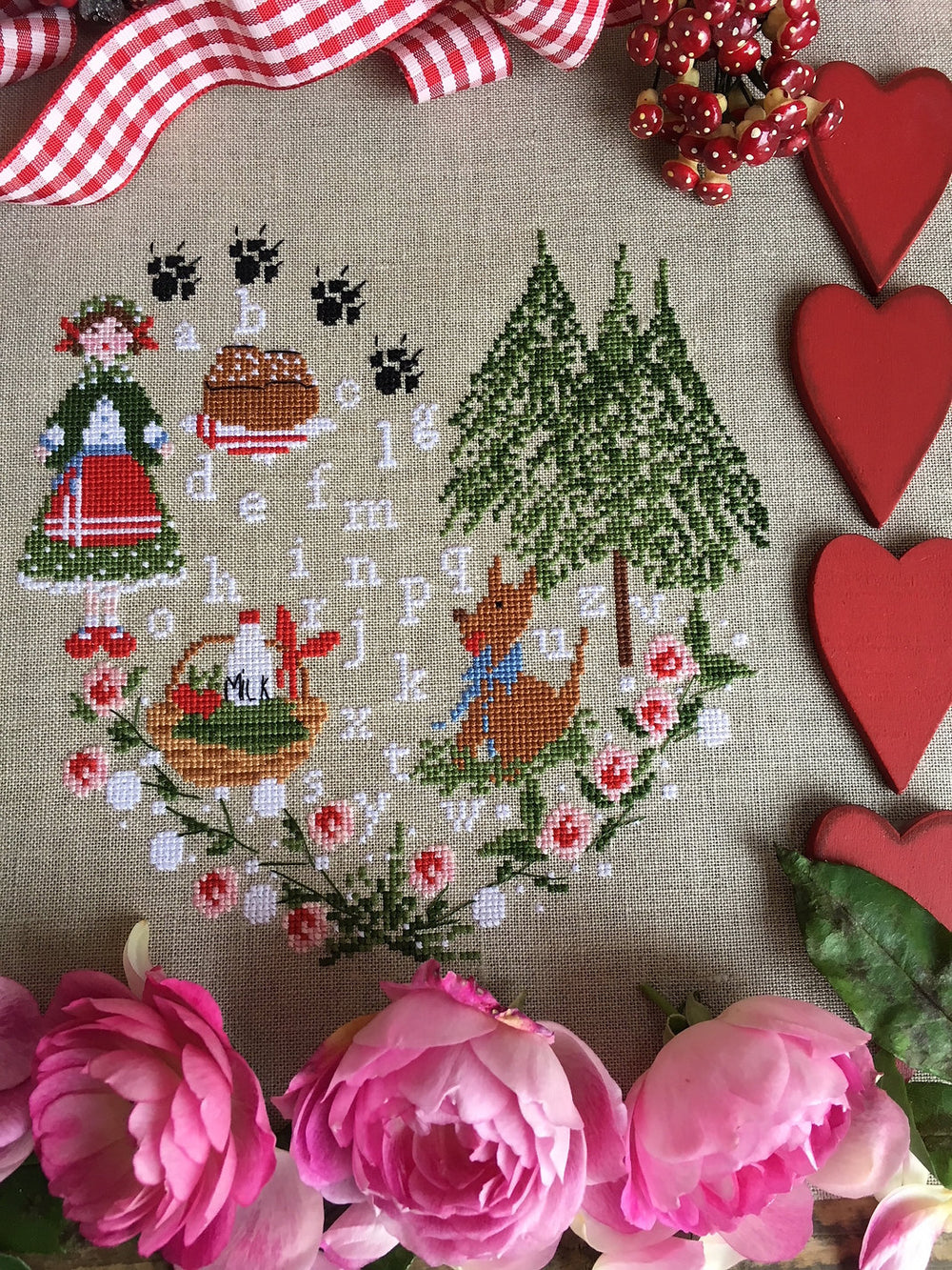 Picnic in the Woods - Lilli Violette - Knitted Chart