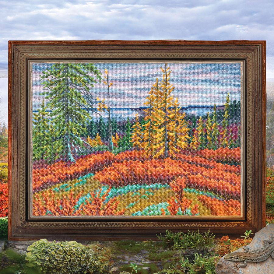 Kit de point de croix « Horizon Nord » - RTO M1019