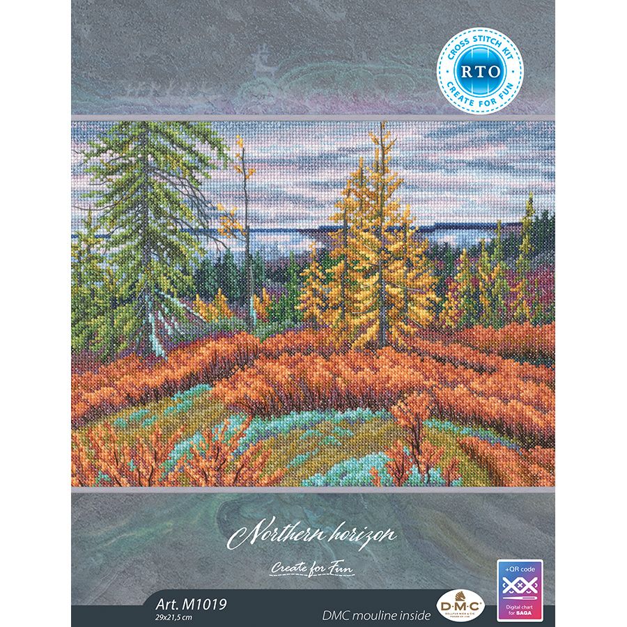 Kit de point de croix « Horizon Nord » - RTO M1019