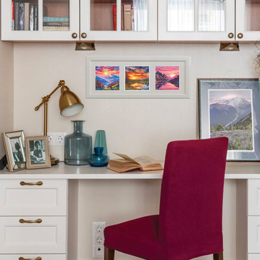 Kit de point de croix « Couleur du soleil » - RTO M1027