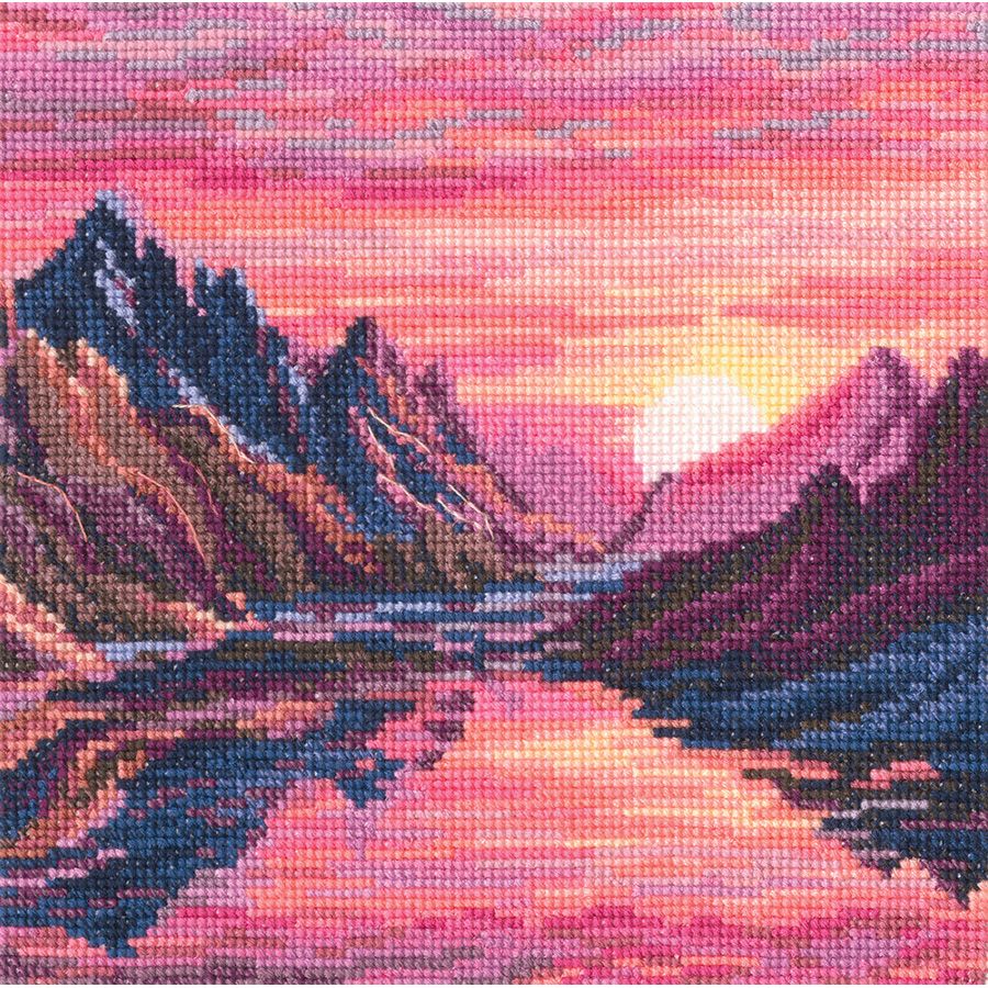 Kit de point de croix « Couleur du soleil » - RTO M1029