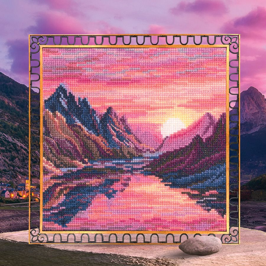 Kit de point de croix « Couleur du soleil » - RTO M1029