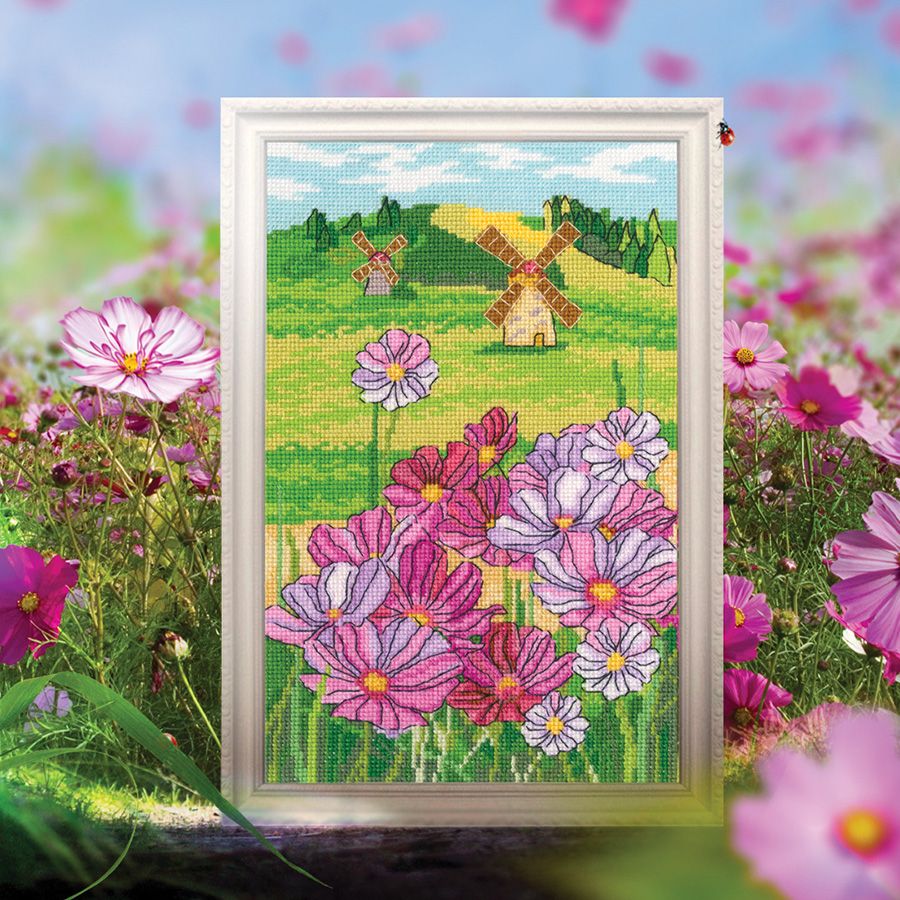 Counted Cross Stitch Kit - Windmill RTO M953