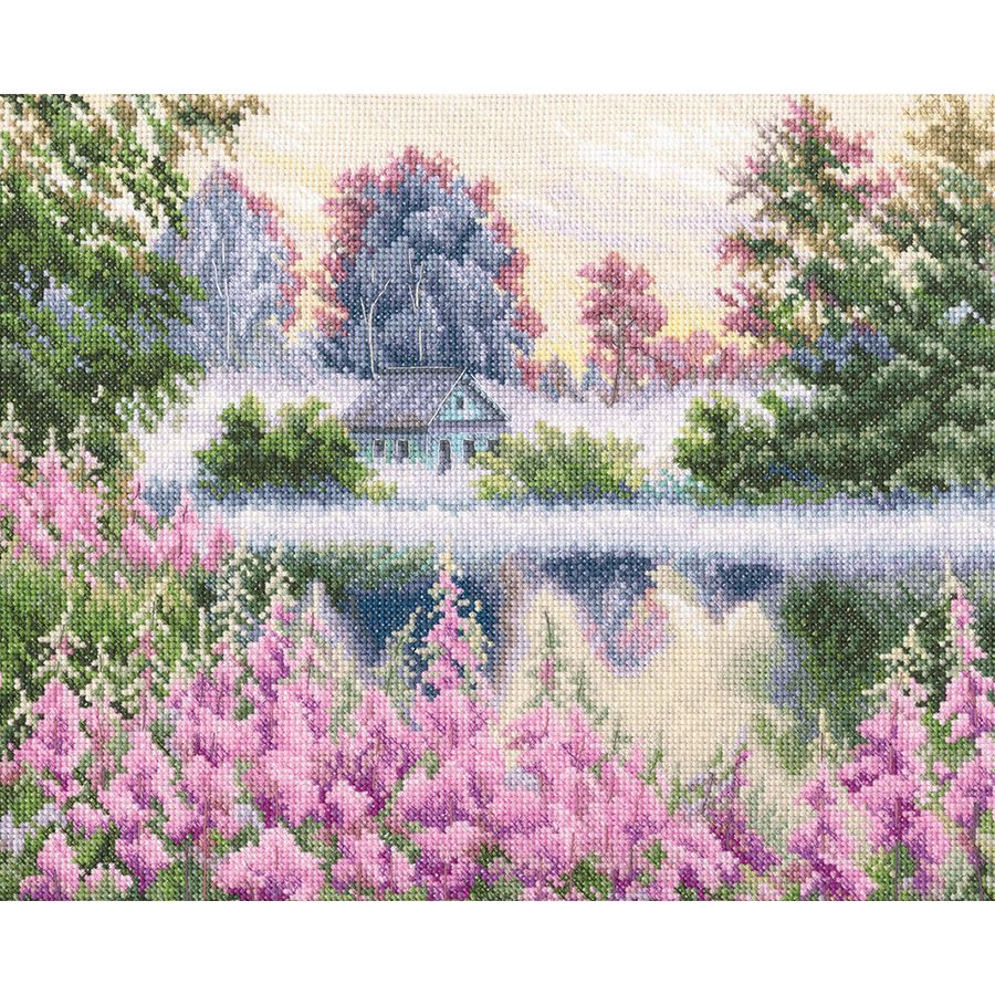 Counted Cross Stitch Kit - Pink Mist RTO M987