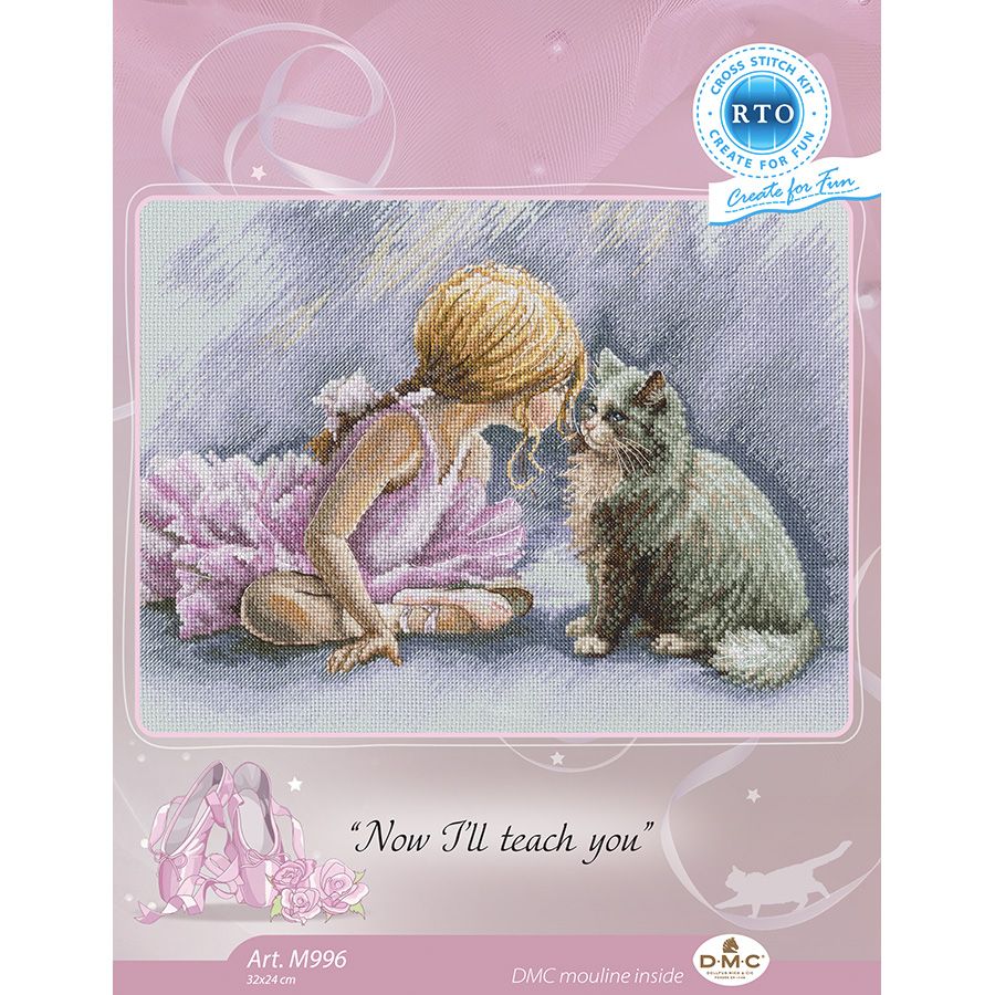 Kit de point de croix compté - Maintenant, je vais vous apprendre RTO M996