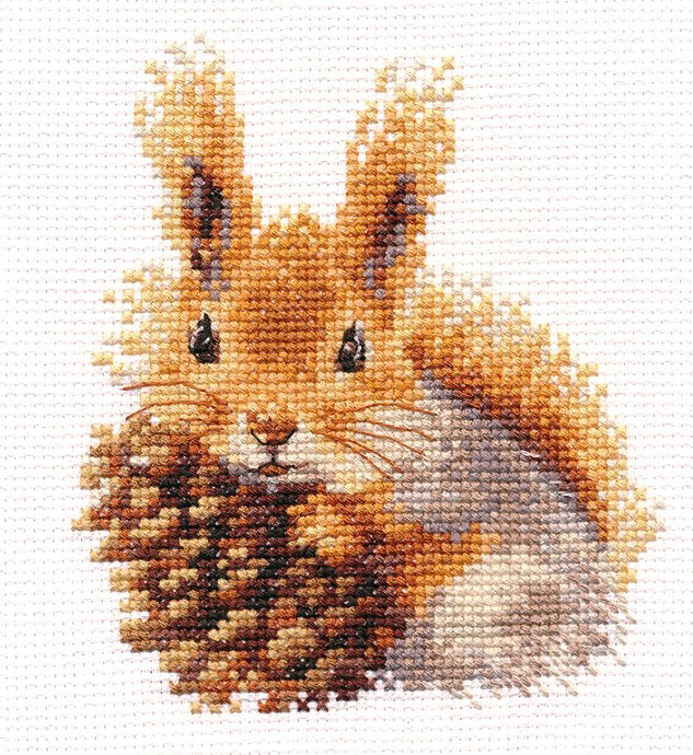 ARDILLA Alisa Kit de punto de cruz S0-173